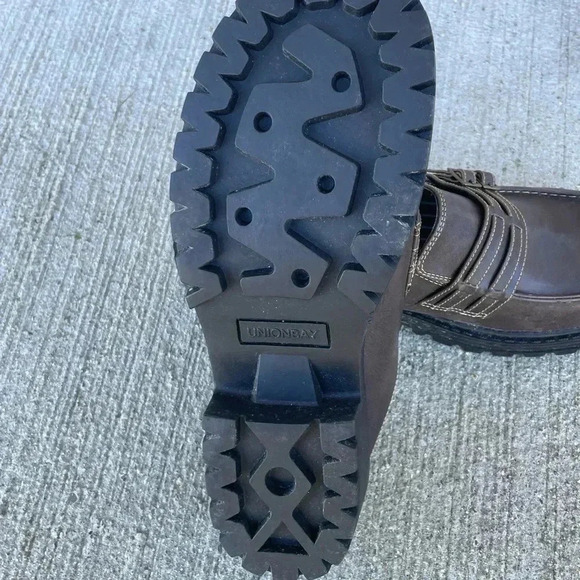 Vintage Mules Women’s Shoes Union Bay Dark Brown Chunky Slip On Y2k 90s Size 8.5 - Picture 5 of 6